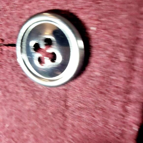 Used: APT 9 WOOL COAT. SIZE: SMALL, COLOR: MAROON - Picture 8 of 12